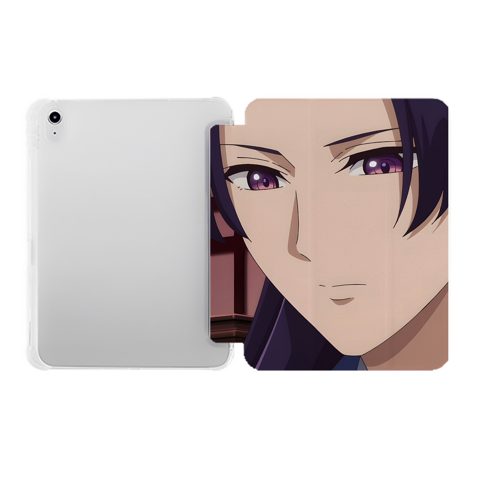 （画像用） 薬屋のひとりごと The Apothecary Diaries IPad ケース ペン収納付き 三つ折りスタンド PUレザー×シリコン 対応機種9.5/10.5/10.9インチ
